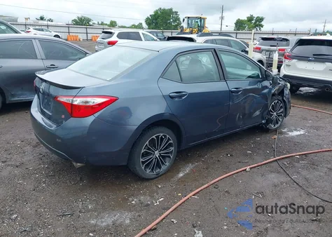 2014 Toyota Corolla S Plus from USA, damaged, VIN 2T1BURHE2EC103175